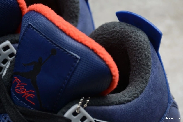 Loyal Air CQ9597-401 Habanero Black WNTR Jordan 4 Blue Red 0827